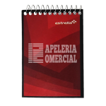 LIBRETA DE BOLSILLO ESTRELLA C/ESPIRAL #100E.